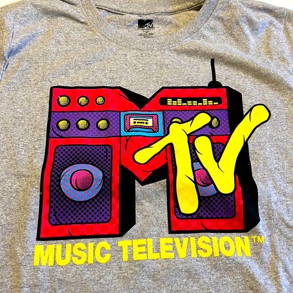 Retro style MTV T-shirt - Picture 1 of 2